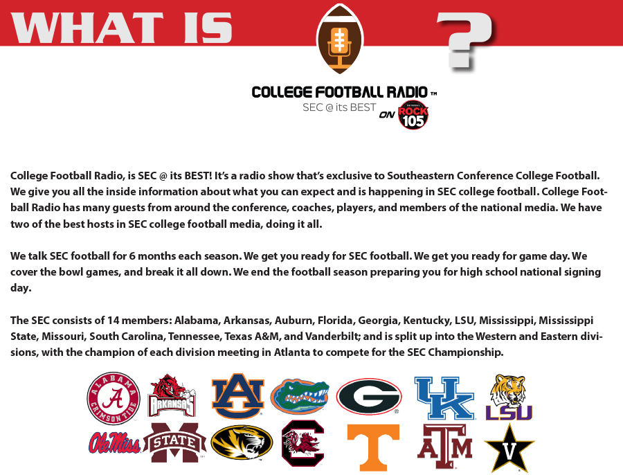 college football talk radio